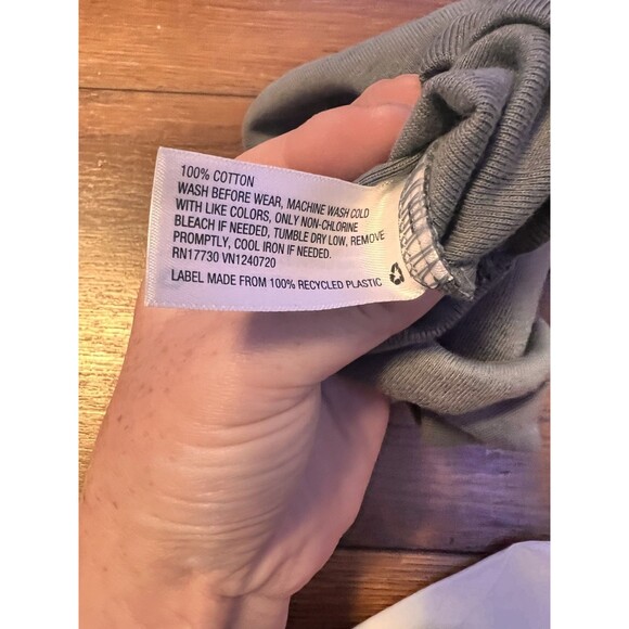 cloud island 0-3 months long sleeve one pieces set of 2 nwot grey white - Picture 2 of 4